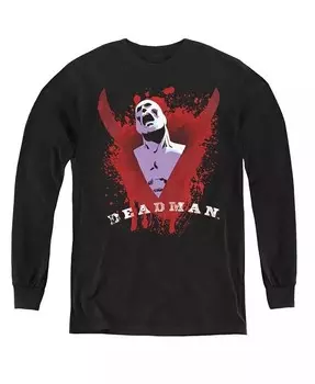 Свитшот с длинным рукавом Boys of America Youth Possession Justice League, черный