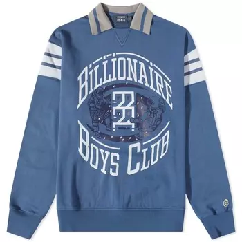 Свитшот с круглым воротником и круглым воротником для Billionaire Boys Club, синий