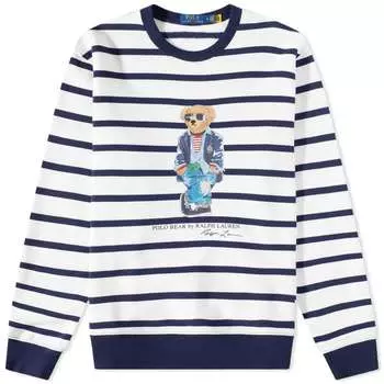 Свитшот с круглым вырезом и полосками Polo Ralph Lauren Regatta