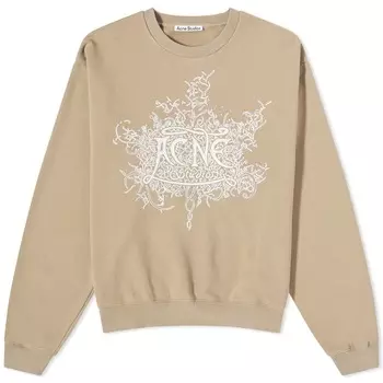 Свитшот с логотипом Acne Studios Franzisko Devil