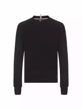 Свитшот с логотипом Moncler, черный