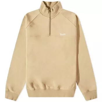 Свитшот с молнией до половины длины Foret Vast, хаки