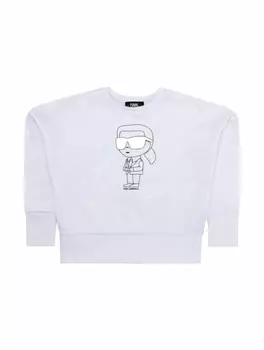 Свитшот с монограммой Karl Lagerfeld