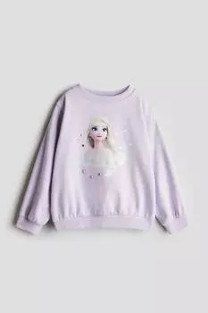 Свитшот с мотивом H&M, мультиколор