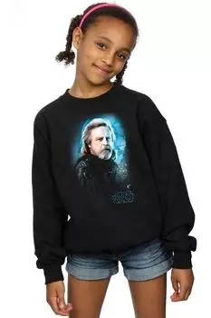 Свитшот с начесом « The Last Jedi Luke Skywalker» Star Wars, черный