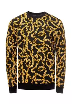 Свитшот с необычным узором RUSTY NEAL, желтый