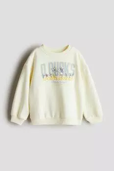 Свитшот с принтом H&M, мультиколор