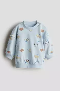 Свитшот с принтом H&M, мультиколор