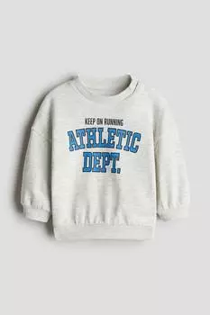 Свитшот с принтом H&M, мультиколор