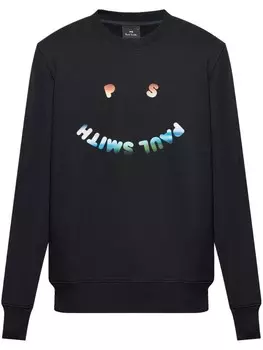 Свитшот с принтом Happy Gradient PS Paul Smith, черный