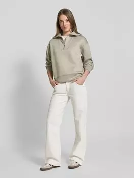 Свитшот с воротником-стойкой, модель 'GUESA' Mango