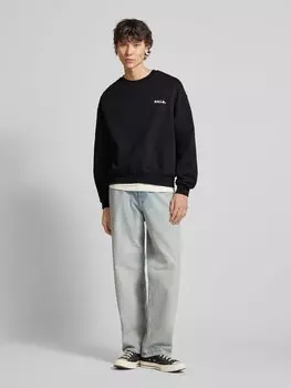 Свитшот с вышитой этикеткой, модель 'GOTL' Balr., черный