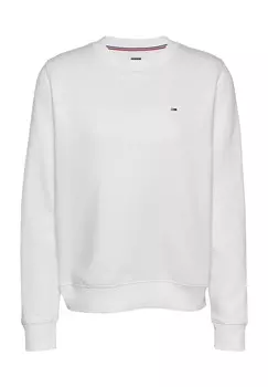 Свитшот с вышивкой женский TOMMY Jeans, цвет 0 Ybr White