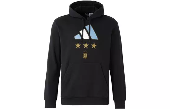 Свитшот сборной Аргентины мужской черный Adidas, черный
