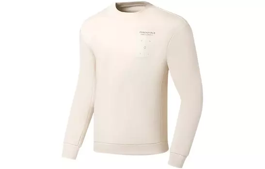 Свитшот серии Fitness, мужской, лебедь, белый Lining, белый