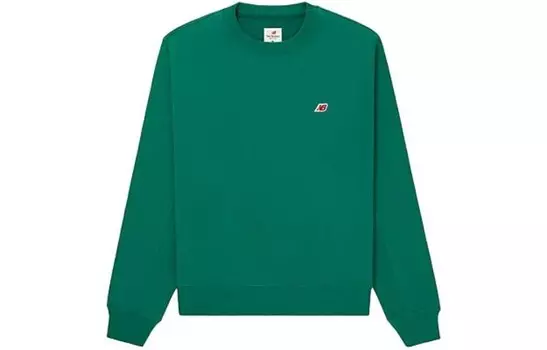 Свитшот серии Made In USA унисекс зеленый New Balance, зеленый