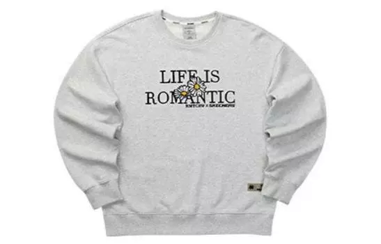 Свитшот серии Romantic Crown Collaboration унисекс 02F0/Greige Skechers, 02F0/Greige