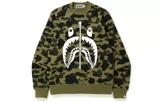 Свитшот Shark Series унисекс A Bathing Ape, желтый
