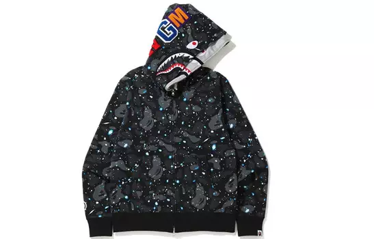 Свитшот Shark Series унисекс черный A Bathing Ape, черный