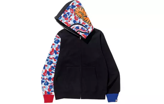 Свитшот Shark Series унисекс черный A Bathing Ape, черный