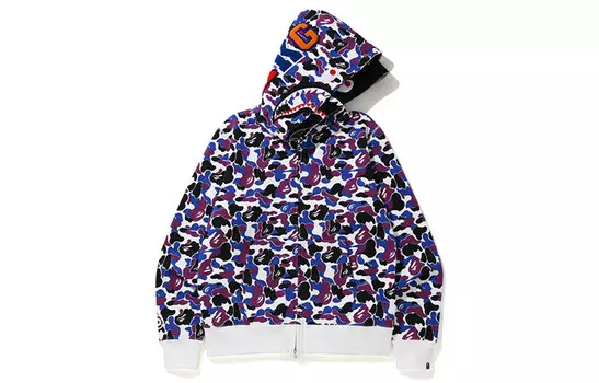 Свитшот Shark Series унисекс многоцветный A Bathing Ape, цвет Multicolor
