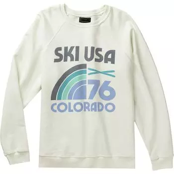 Свитшот Ski USA Original Retro Brand, белый