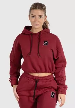 Свитшот Smilodox, цвет bordeaux