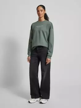 Свитшот со спущенными плечами AIMN