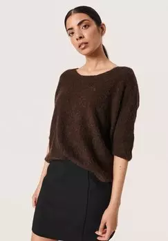 Свитшот Soaked in Luxury ВТОРНИК, цвет hot fudge