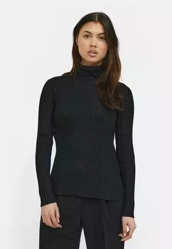 Свитшот Soft Rebels NOA ROLLNECK, черный