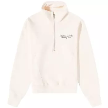 Свитшот Sporty & Rich SR Country Club на молнии на четверть