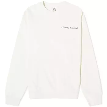 Свитшот Sporty & Rich Syracuse Crew, серовато-белый