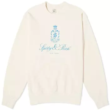 Свитшот Sporty & Rich Vendome Crew, кремовый