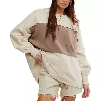 Свитшот Strawberry Free People, желтый