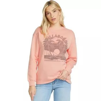 Свитшот Sunset memories с круглым вырезом Billabong, цвет peach kiss