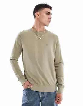 Свитшот Superdry Classic Essential цвета светло-зеленого хаки