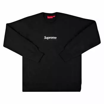 Свитшот Supreme Box Logo, черный