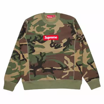 Свитшот Supreme Box Logo, хаки