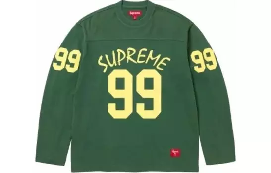 Свитшот Supreme футбольный, красный