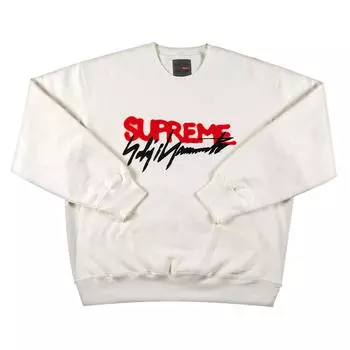 Свитшот Supreme Yohji Yamamoto, белый