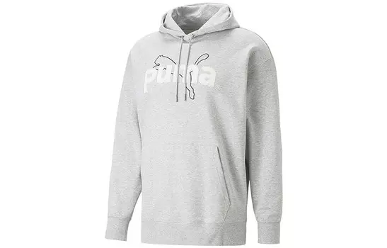 Свитшот Team Graphics для мужчин, серый Puma, серый