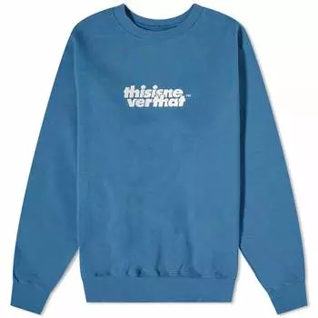 Свитшот Thisisneverthat OL-Logo, синий
