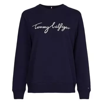 Свитшот Tommy Hilfiger Graphic Crew Neck, темно-синий