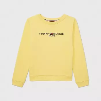 Свитшот Tommy Hilfiger Kids' Logo, желтый