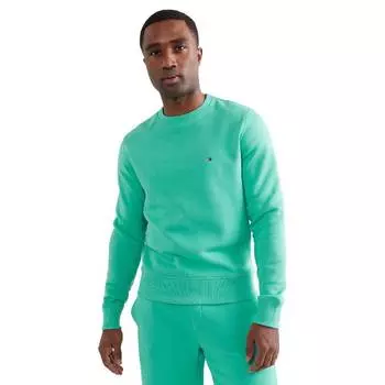 Свитшот Tommy Hilfiger Solid Crewneck, бирюзовый