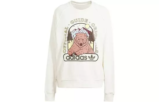 Свитшот Trefoil женский белый Adidas Originals