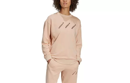 Свитшот Trefoil женский красный/розовый Adidas Originals