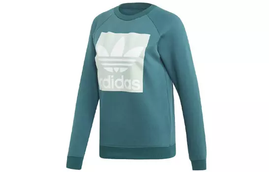 Свитшот Trefoil женский зеленый Adidas Originals
