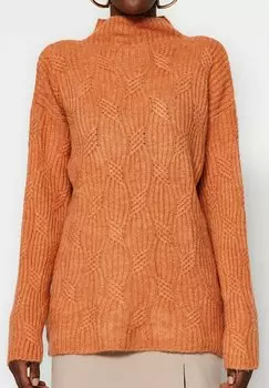 Свитшот Trendyol, цвет cinnamon