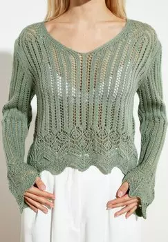 Свитшот Trendyol, цвет mint